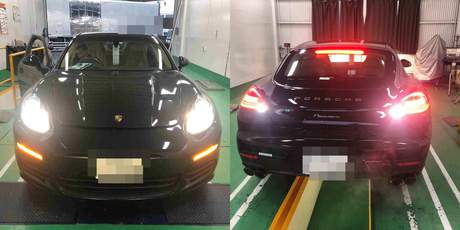 H27　ポルシェ　パナメーラ　車検整備