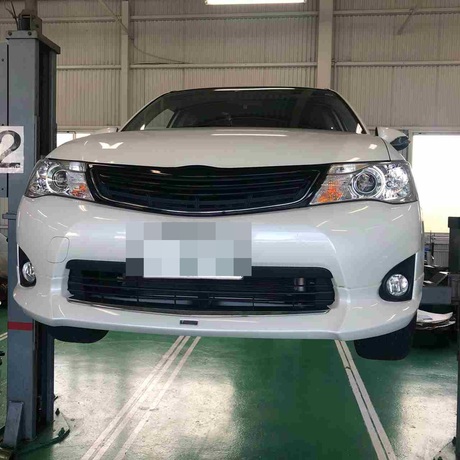 H26　トヨタ　カローラフィールダー　タイヤ交換、オイル交換