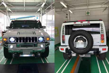 H21　ハマーH2　車検