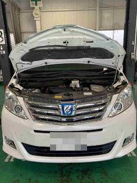 H26　トヨタ　アルファード　ディスクローター、ブレーキパッド交換