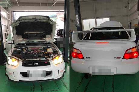 Ｈ16　スバル　インプレッサ　1年点検