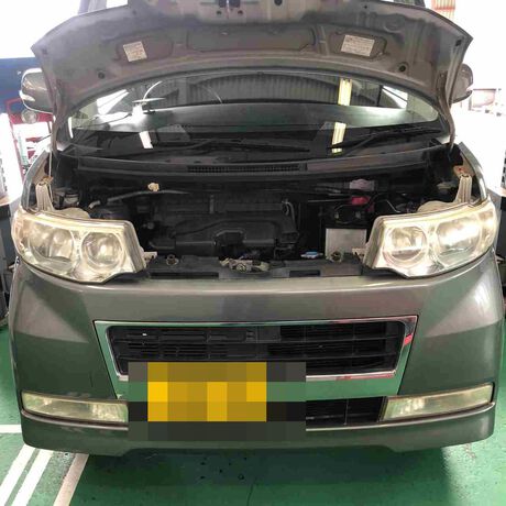 H20　ダイハツ　タント　水漏れ修理