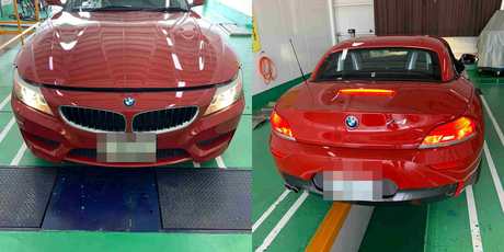 H22　BMW　Z4　車検整備