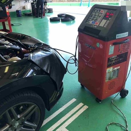 H26　プジョー308　エアコン不良修理