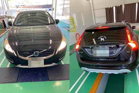 H24　ボルボ　V60　車検整備
