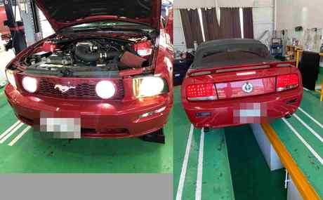 H20　フォード　マスタングＧＴ　車検整備