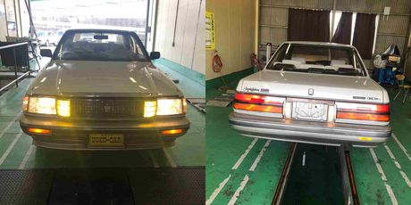 S62　トヨタ　クラウン　車検整備