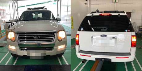 H21　フォード　エクスプローラー　車検整備