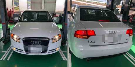 H19　アウディ　A4　車検整備