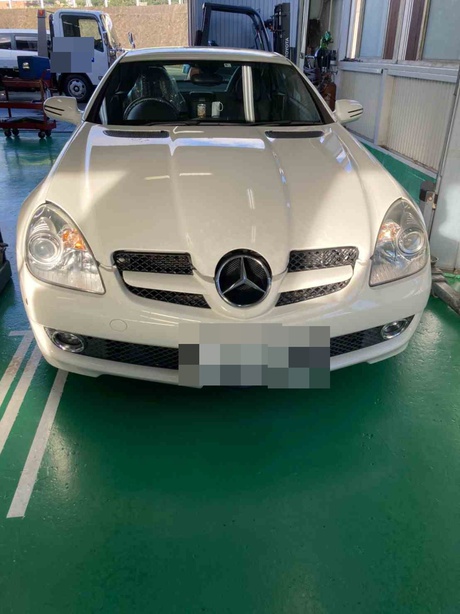 H20　メルセデスベンツ　SLK200　バッテリー交換