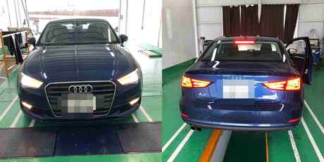 H27　アウディ　A3　車検整備