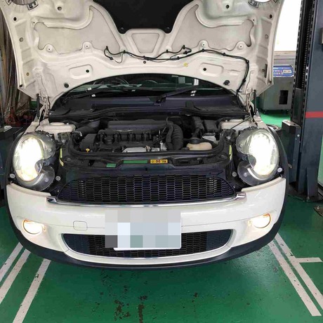 H21 ＢＭＷ　ＭＩＮＩ　オイル漏れ修理