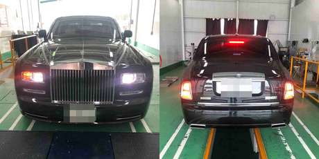 H18 ロールスロイス　ファントム　車検整備