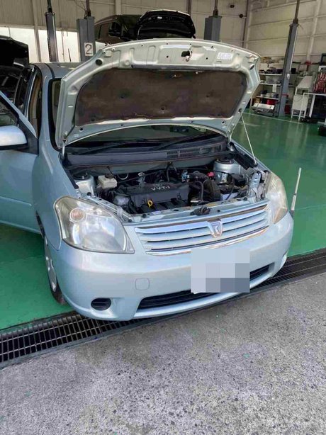 H17　トヨタ　ラウム　エンジン始動不能修理
