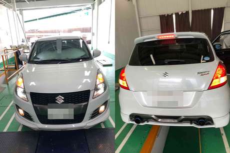 H25　スズキ　スイフト　車検整備