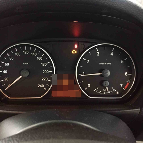 Ｈ21　ＢＭＷ　120i　エンジンチェックランプ点灯