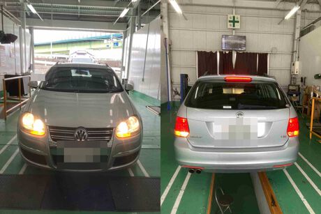 H20　フォルクスワーゲン　VWゴルフ　ヴァリアント　車検（スピードセンサー、エアコンフィルター）