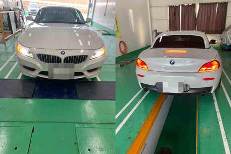 H26　ＢＭＷ　Ｚ４　車検整備（オイル交換、バッテリー）
