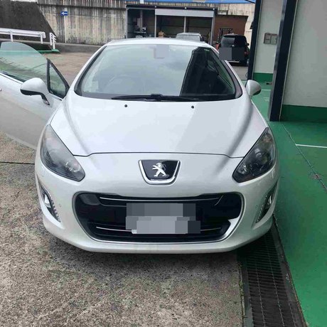 H26　プジョー　308　エアコン不調修理