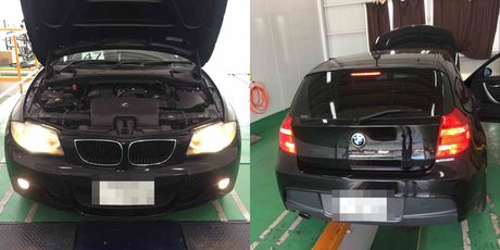 H20　BMW　1シリーズ　車検整備
