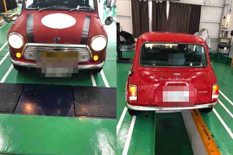 H4　ミニ　メイフェア　車検（リヤホイールシリンダー、ブレーキオイル）