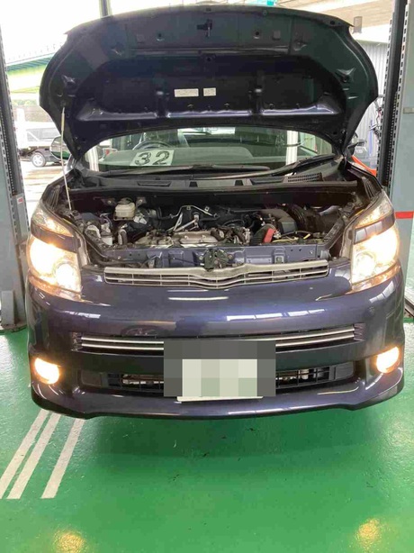 Ｈ21　トヨタ　ヴォクシー　エンジン始動不能修理