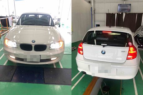 H20 BMW　116i 車検（オイル漏れ　パワステポンプ）