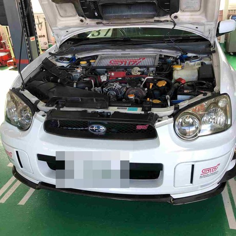 H16　スバル　インプレッサ　エンジン異音、冷却水漏れ