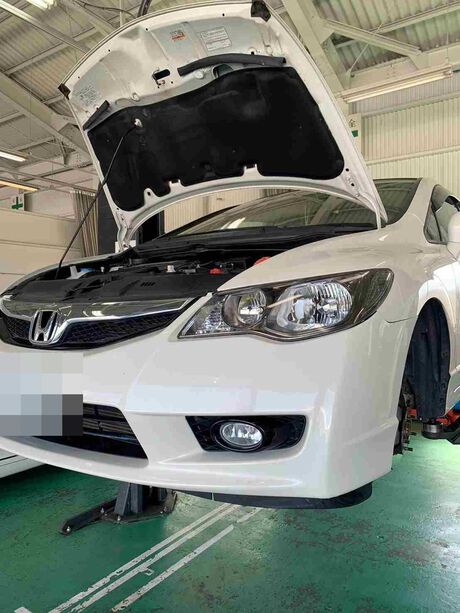 H22　ホンダ　シビック　足回り異音修理