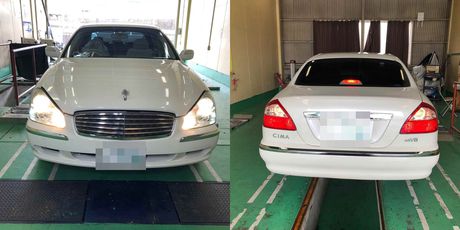 H16　日産　シーマ　車検整備