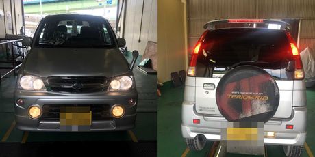 H13　ダイハツ　テリオスキッド　車検整備