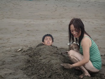 久しぶりの海水浴