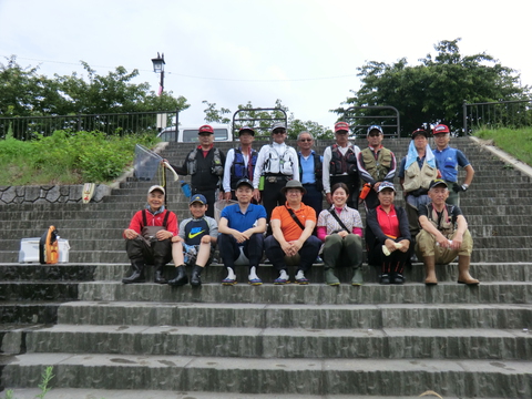 2014ｼｰｽﾞﾝ　河津川アユ釣果情報　6月21日　&アユ友釣り教室