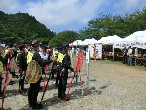 静岡県あゆ友釣選手権大会で団体4位！！