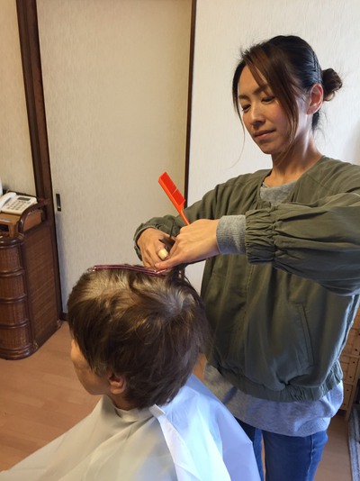 訪問美容