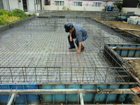 現場実況中継（スタジオ併用住宅）