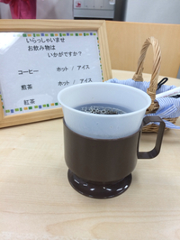 美味しいお茶でお出迎え