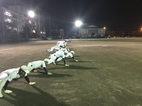 高校野球の冬練準備！