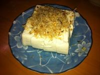豆腐に削り節Repeat