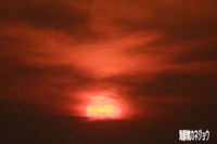 12月13日の夕陽