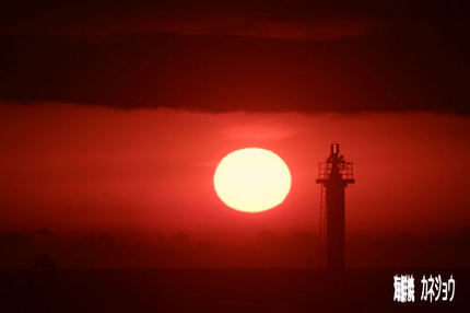 2月12日の夕陽２