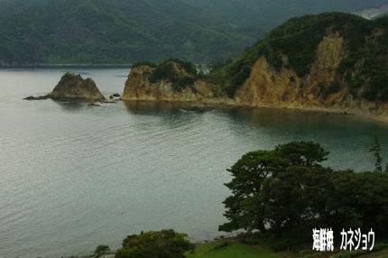 午前中の根合海岸