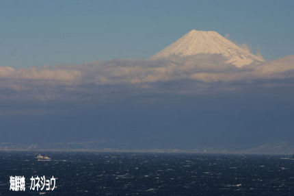 6日午前中の富士山