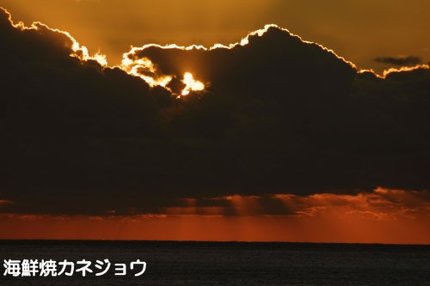 天使の梯子に見えるかな