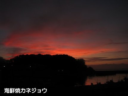 宇久須港夕景７日