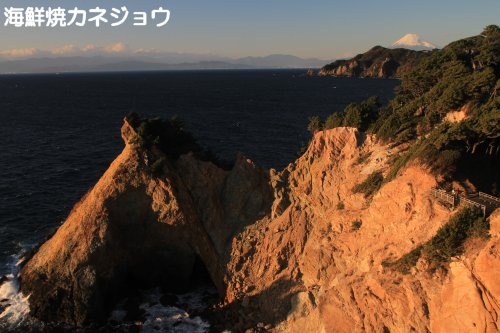 ２３日黄金崎夕景