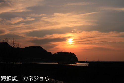 宇久須港夕景４日