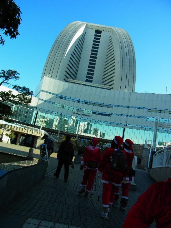 横浜市ノルディックサンタウォーキングイベント