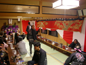 秋の気田川祭事