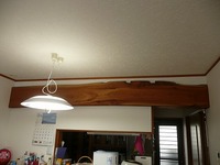 欅の梁